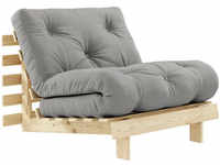 Karup Design ROOTS Schlafsessel - raw/grey - Sessel: 105x90x85 cm, Bett: 200x90x20 cm
