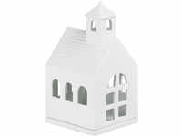 räder LIVING Kapelle klein Lichthaus - weiß - 8x7x14 cm 90535