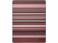 JOOP! Micro Lines Decke - bordeaux-rosé - 150x200 cm 769060