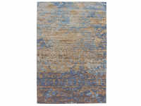 Kayoom Teppich Blaze 600 - blau-beige - 155x230 cm P614U-170-240-E