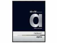 Nielsen Design Nielsen Alpha Aluminium-Bilderrahmen - eloxal- schwarz matt - Rahmen: