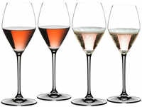Riedel Mixing Sets Rosé Weinglas, 4er-Set - kristall - 4er-Set à 322 ml 551500055