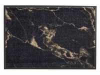 SCHÖNER WOHNEN Miami Fußmatte - Marmor anthrazit-taupe - 67x100 cm 1688068001044