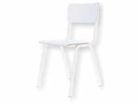 Jan Kurtz ZERO Stuhl mit Sitzfläche aus Laminat - weiß/weiß - 82x43x51 cm...