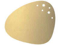 Lind DNA CURVE STAR Hippo Tischset - gold - Größe: 37x44 cm 990137