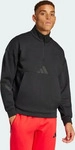 Adidas JC5484, Adidas Z.N.E. Quarter-Zip Sweatshirt - schwarz Herren