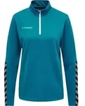 Hummel Authentic Half Zip Sweatshirt Damen - blau M