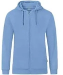 Jako Kapuzenjacke Organic - blau L