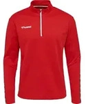 Hummel Authentic Half Zip Sweatshirt Kinder - rot 176