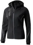 Erima Softshell Function Jacke Damen - schwarz 48