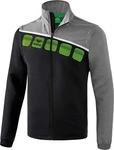 Erima 1061903, Erima 5-Cubes Jacke mit abnehmbaren &Auml;rmeln - schwarz Herren