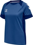 Hummel 2073977045, Hummel Lead Kurzarm Poly Trikot Damen - blau