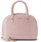 Lazarotti Bologna Leather Handtasche Crossbody Leder 24 cm pink