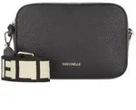 Coccinelle Tebe Umh&auml;ngetasche Leder 18 cm schwarz