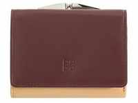 DuDu Corsica Geldbörse RFID Schutz Leder 11 cm burgundy