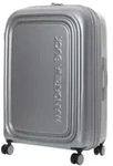 Mandarina Duck Logoduck + 4 Rollen Trolley L 75 cm silberfarben
