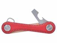 Keykeepa Leather Schlüsselmanager Leder 1-12 Schlüssel race red