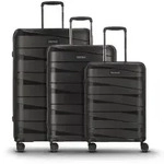 Redolz Essentials 10 3-SET 4 Rollen Kofferset 3-teilig grau