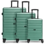 Redolz Essentials 08 3-SET 4 Rollen Kofferset 3-teilig gr&uuml;n