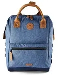 Cabaia Adventurer Melanged Medium Daypack 41 cm Laptopfach blau