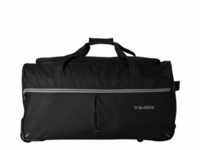 Travelite Basics Fast 2-Rollen Reisetasche 65 cm schwarz-grau
