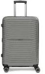 Stratic Shine 4 Rollen Trolley 66 cm mit Dehnfalte grau