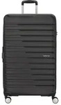 American Tourister Flashline 4 Rollen Trolley 78 cm mit Dehnfalte schwarz