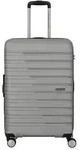 American Tourister Flashline 4 Rollen Trolley 67 cm silberfarben