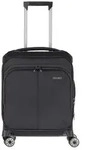 Travelite Priima 4 Rollen Kabinentrolley 55 cm mit Dehnfalte schwarz
