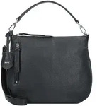 abro Adria Handtasche Leder 34 cm schwarz