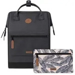Cabaia Adventurer Nubuck Large Daypack 46 cm Laptopfach grau