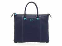 Gabs G3 Plus Handtasche Leder 36.5 cm inchiostro blu