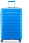 Roncato B-Flying Move 4 Rollen Trolley 78 cm mit Dehnfalte blau