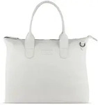 bugatti Elsa Shopper Tasche Leder 46 cm weiss