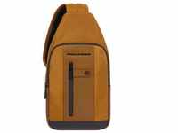 Piquadro Brief 2 Special Umhängetasche 37,5 cm brown-leather