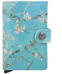 Secrid Art Kreditkartenetui RFID Leder 6 cm blau