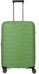 Travelite Mooby 4 Rollen Trolley M 66 cm mit Dehnfalte gr&uuml;n