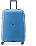 Delsey Paris Belmont Plus 4 Rollen Trolley L 76 cm mit Dehnfalte blau