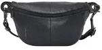 Mandarina Duck Mellow Leather G&uuml;rteltasche Leder 30 cm schwarz