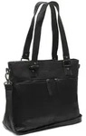 The Chesterfield Brand Rome Shopper Tasche Leder 38 cm Laptopfach schwarz