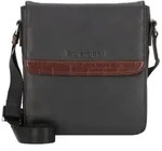 bugatti Corso DeLuxe Umh&auml;ngetasche Leder 21 cm schwarz