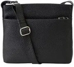 Voi Hirsch Bristol Umh&auml;ngetasche Leder 28 cm schwarz