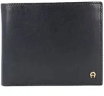 AIGNER Basics Geldb&ouml;rse Leder 12 cm schwarz