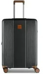 Bric's Ferrara 4 Rollen Trolley M 67 cm mit Dehnfalte schwarz
