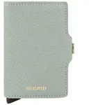 Secrid Twinwallet Kreditkartenetui RFID Schutz Leder 7 cm gr&uuml;n