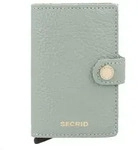 Secrid Miniwallet Kreditkartenetui RFID Schutz Leder 6.5 cm gr&uuml;n