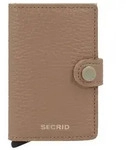 Secrid Miniwallet Kreditkartenetui RFID Schutz Leder 6.5 cm braun