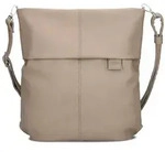 Zwei Mademoiselle.M Schultertasche 31 cm braun