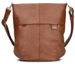 Zwei Mademoiselle.M Schultertasche 27 cm braun