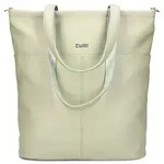 Zwei Mademoiselle.M Shopper Tasche 37 cm gr&uuml;n